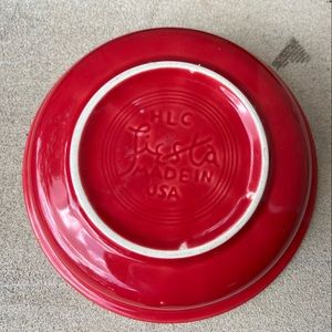 Fiestaware Red bowl - Vintage